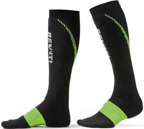 Revit Trident Calcetines Negro Amarillo 39 40 41