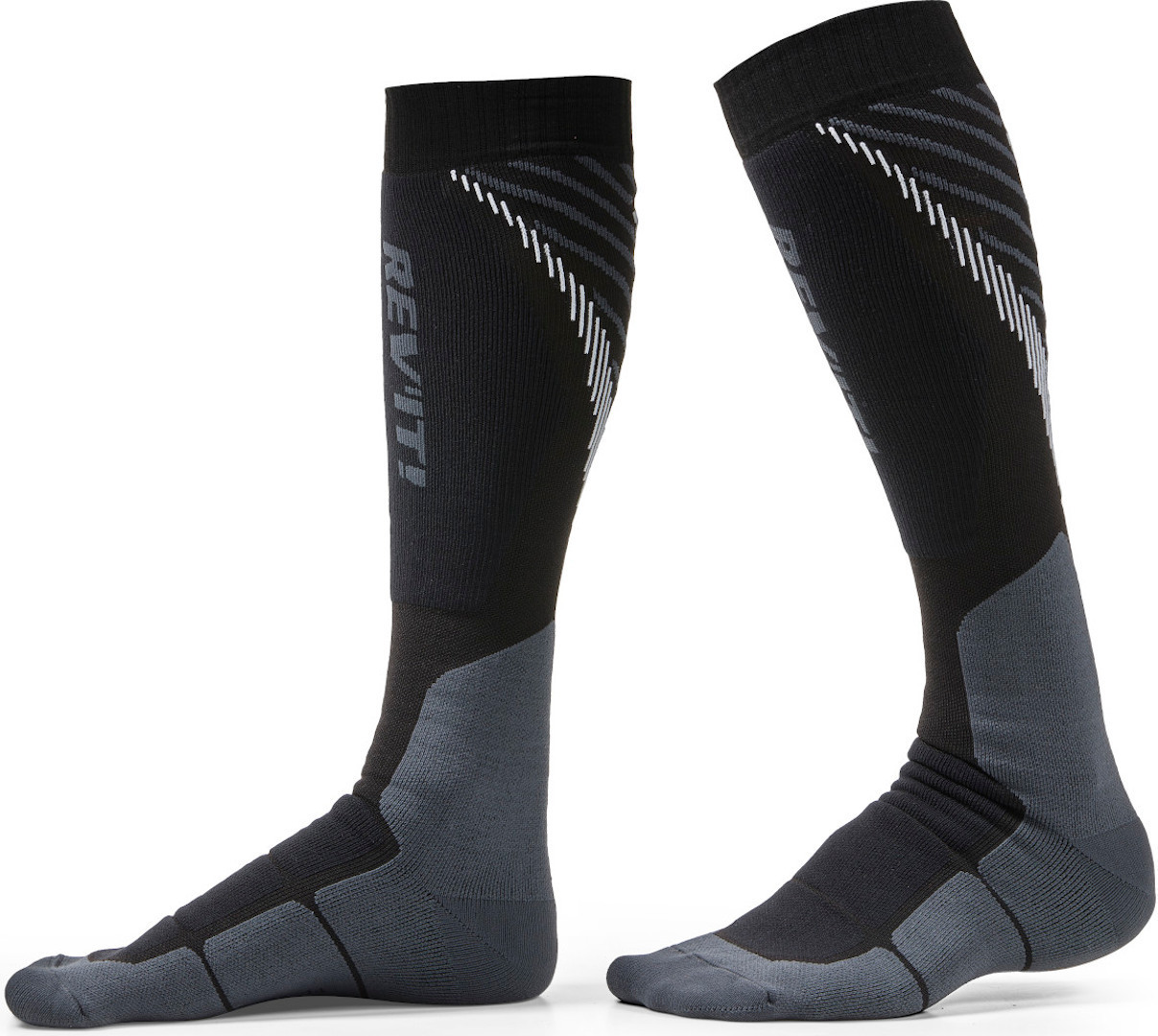 Revit Atlantic Chaussettes Noir Gris 35 36 37 38