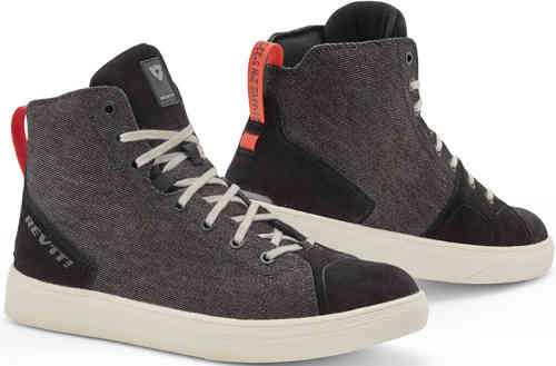 Revit Delta H2O Zapatos de moto Negro Gris 46