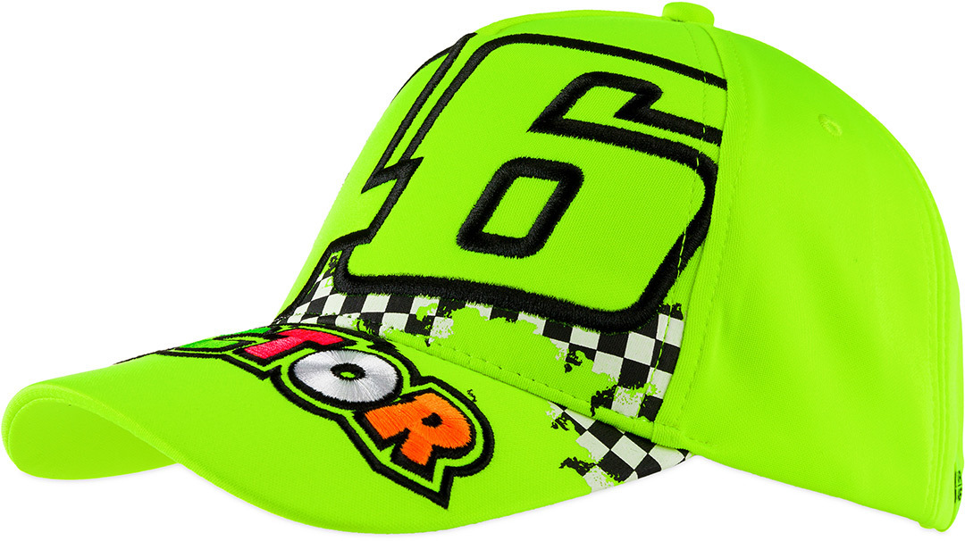 VR46 46 The Doctor Cap Jaune unique taille