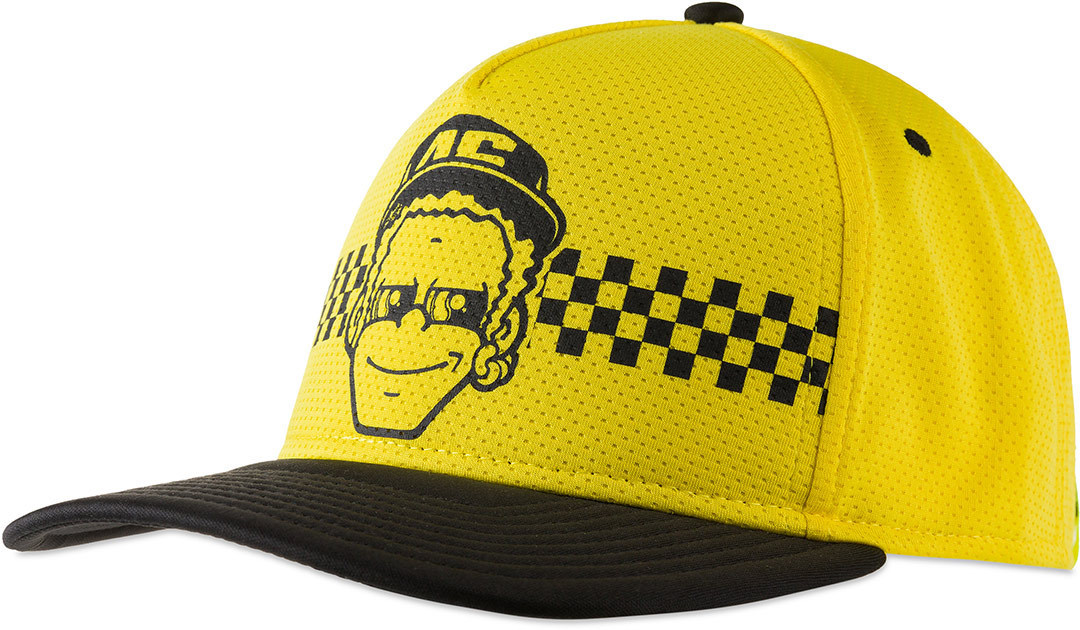 VR46 Dottorone Cap Jaune unique taille