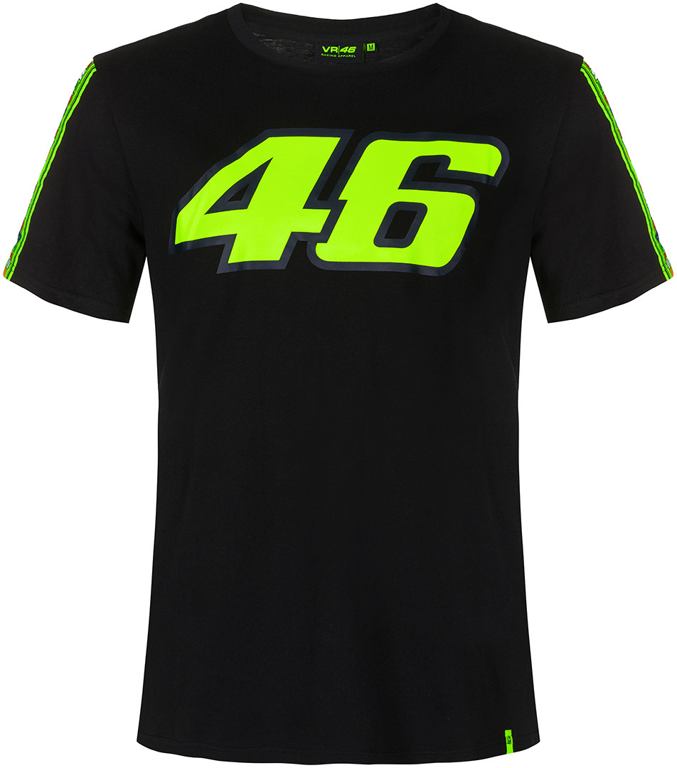 VR46 Tapes T-Shirt Noir Jaune M