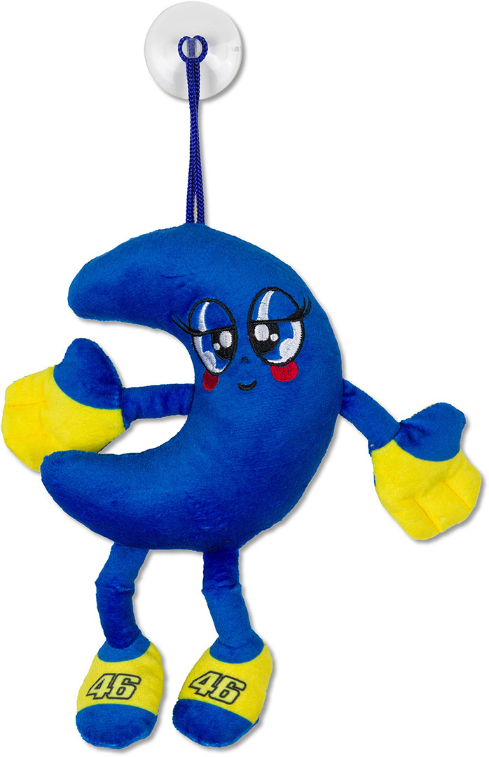 Image of VR46 Classic Moon Peluche Bleu unique taille