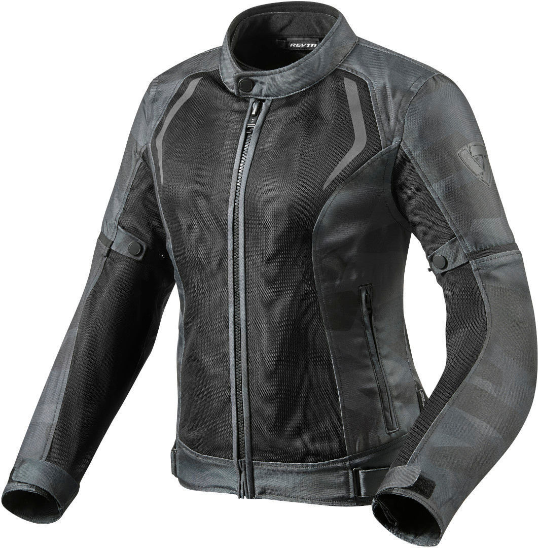 Revit Torque Veste textile de moto de dames Noir Multicolore 34