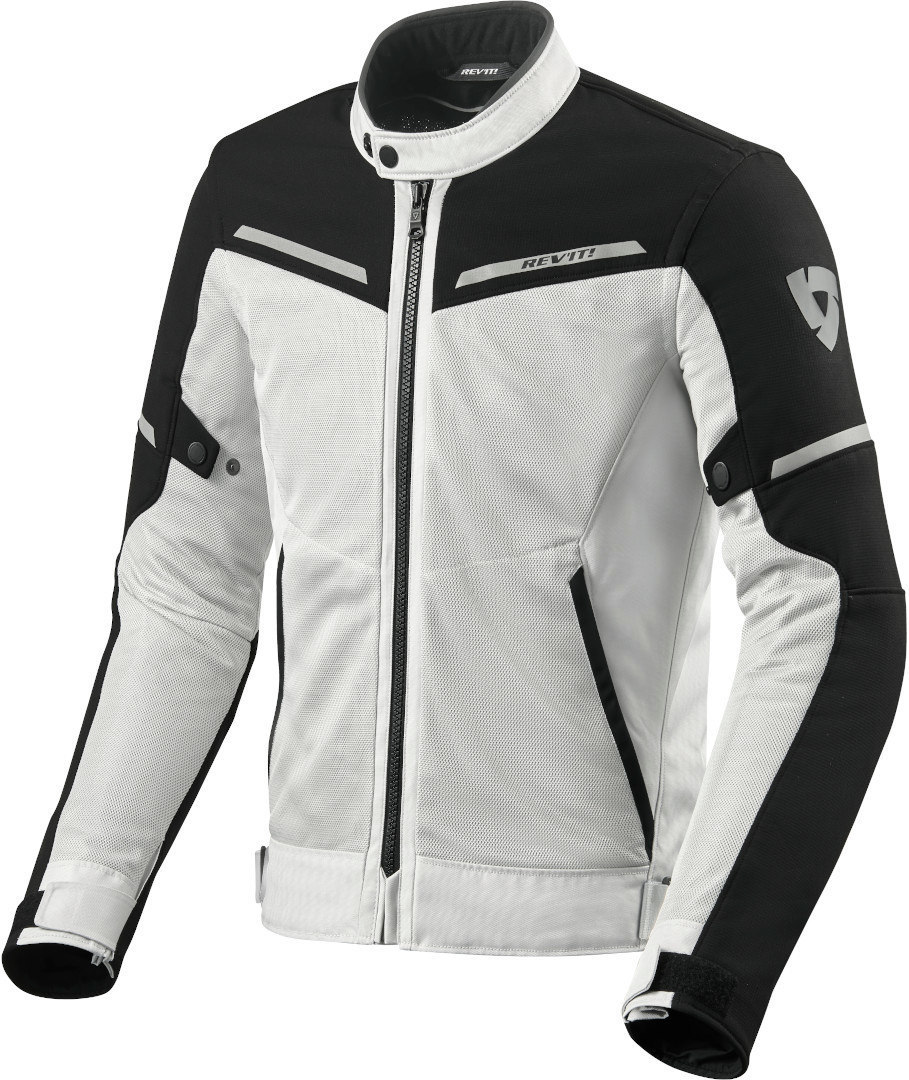 Revit Airwave 3 Veste textile de moto Noir Blanc XS