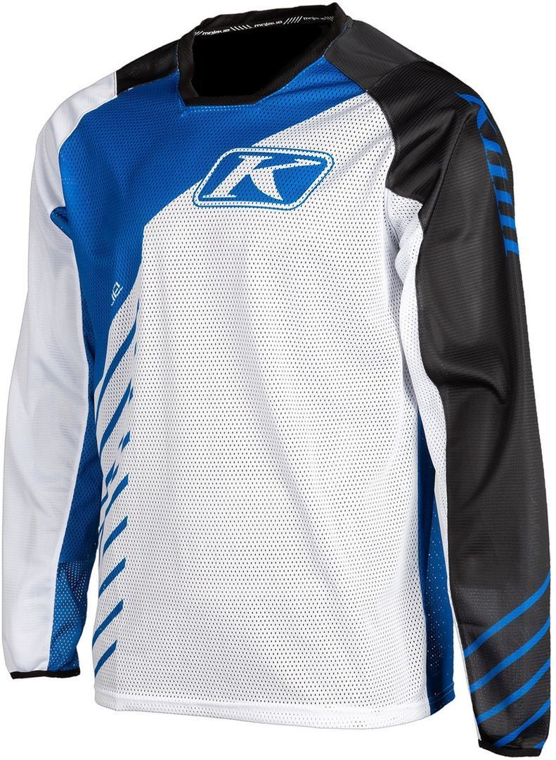 Klim Mojave Maillot Motocross Noir Blanc Bleu M