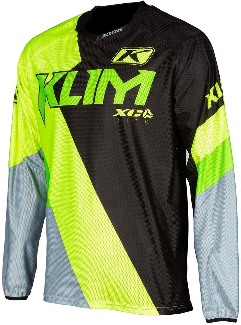 Klim XC Lite Maillot Motocross Noir Jaune M