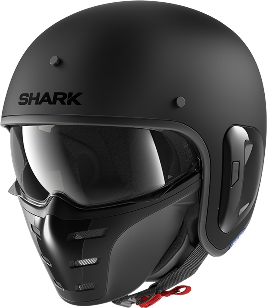 Shark S-Drak 2 Blank Casque Jet Noir XS