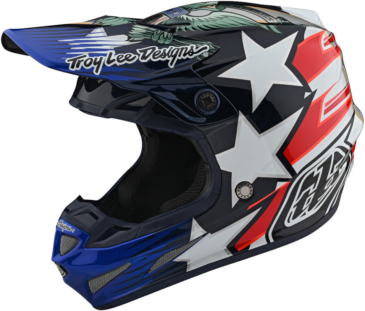 Troy Lee Designs SE4 Liberty MIPS Carbon Casque de motocross Multicolore XS