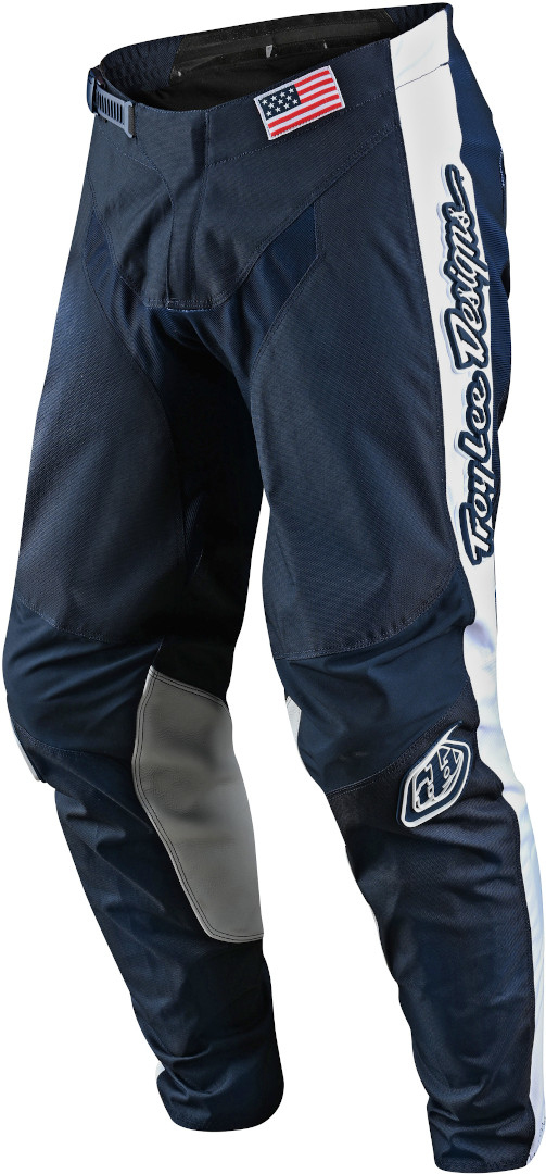 Troy Lee Designs GP Liberty Pantalon Motocross Blanc Bleu 28