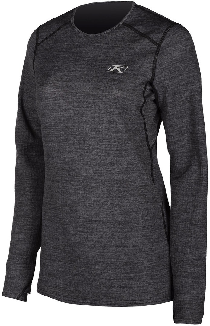 Klim Solstice 1.0 Chemise fonctionnelle dames Noir Gris M