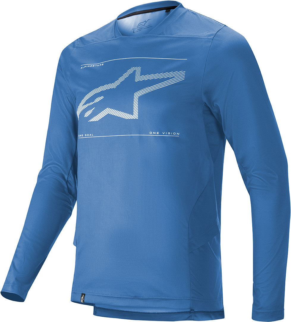 Alpinestars Drop 6.0 Maillot de vélo LS Bleu S