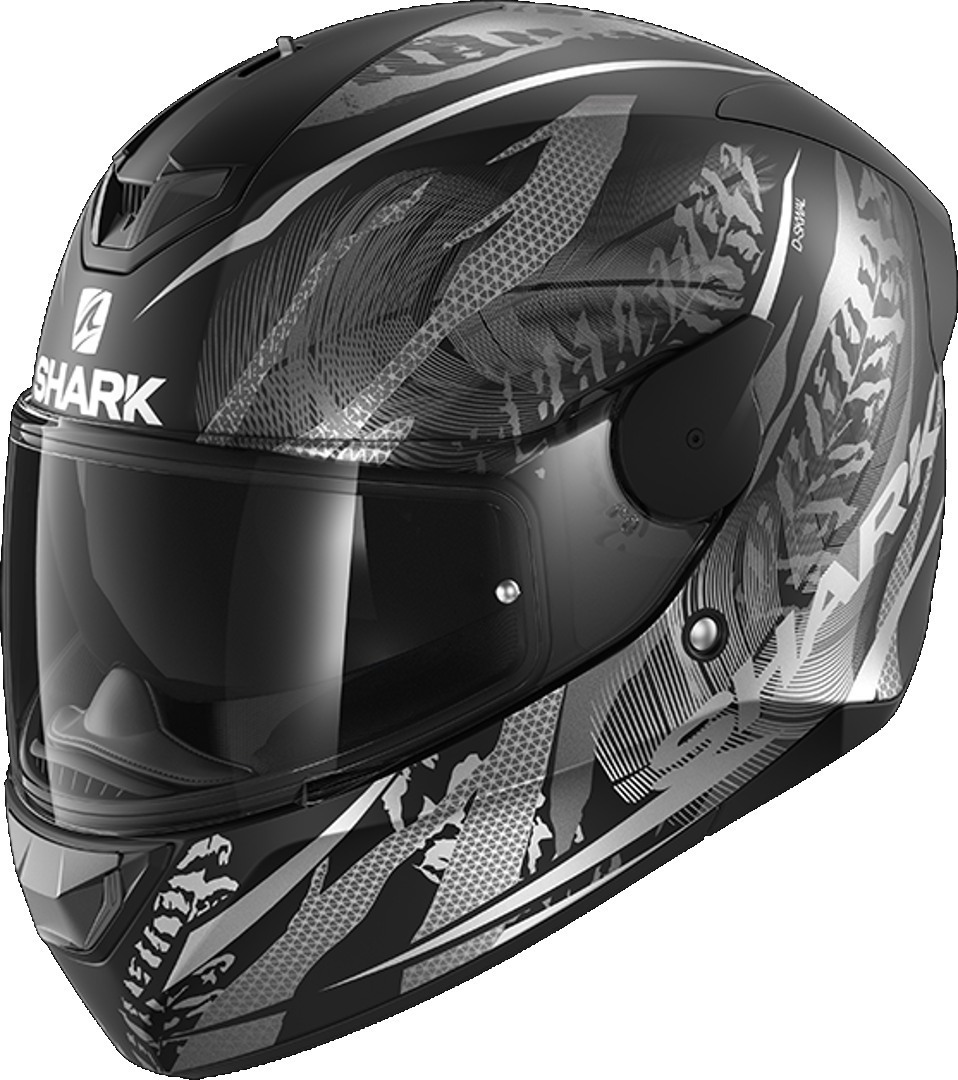 Shark D-Skwal 2 Shigan Helmet Casque Noir Gris Blanc S