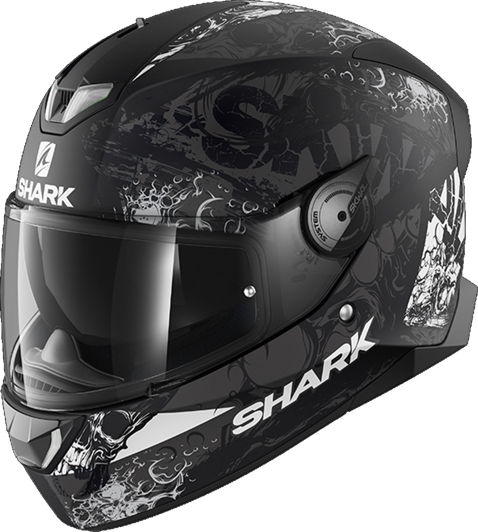 Shark Skwal 2.2 Nuk'hem Casque Noir Gris Blanc XL