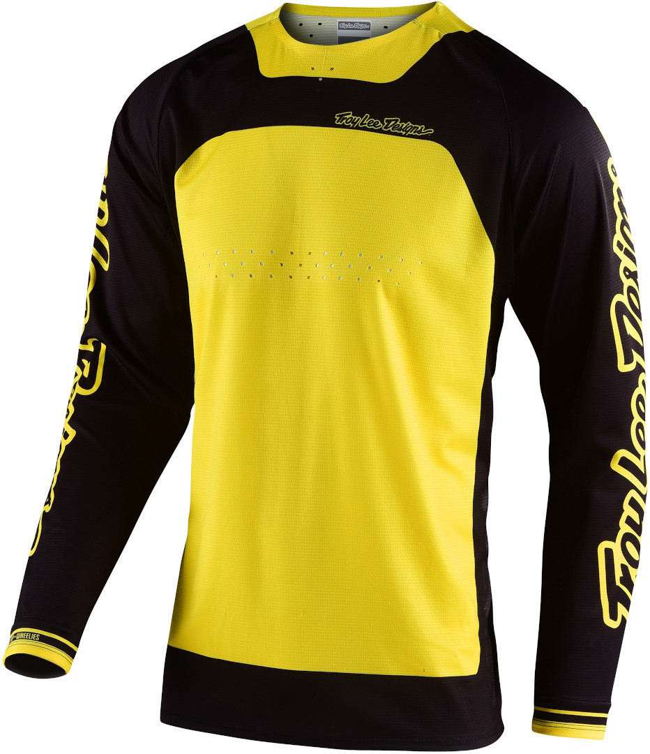 Troy Lee Designs SE Pro Boldor Maillot Motocross Noir Jaune S