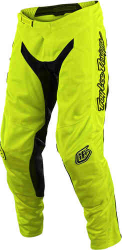 Troy Lee Designs GP Air Mono Pantalones de Motocross Negro Amarillo 32