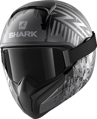 Shark Vancore 2 Overnight Casco Negro Gris S