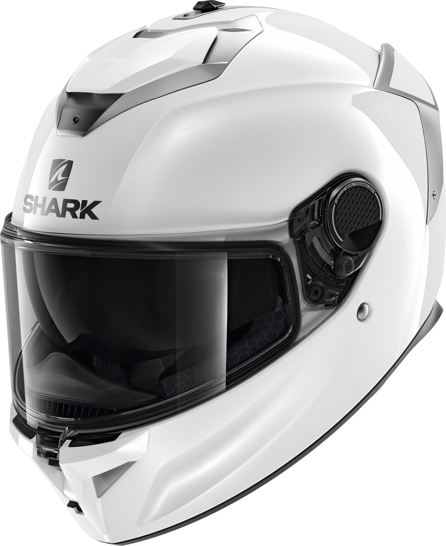 Image of Casque Shark SPARTAN GT BLANK WHITE AZUR