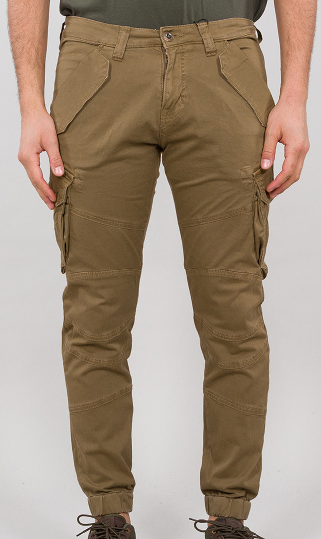Alpha Industries Combat LW Pantalon Vert Brun 28