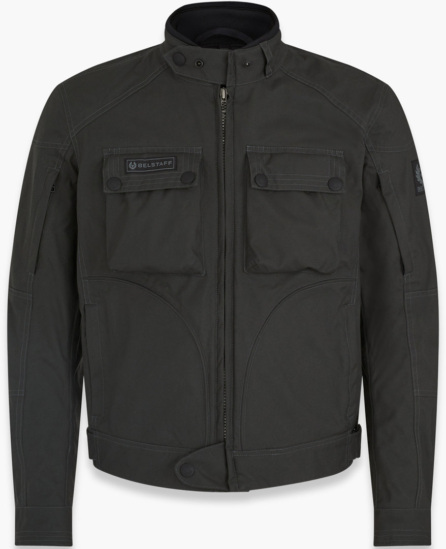 Image of Belstaff Greenstreet Veste de moto Vert 2XL