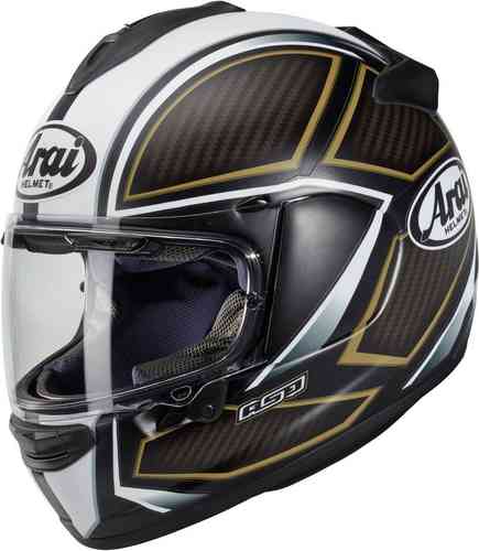 Arai Chaser-X Spine Casco Negro Gris Blanco S