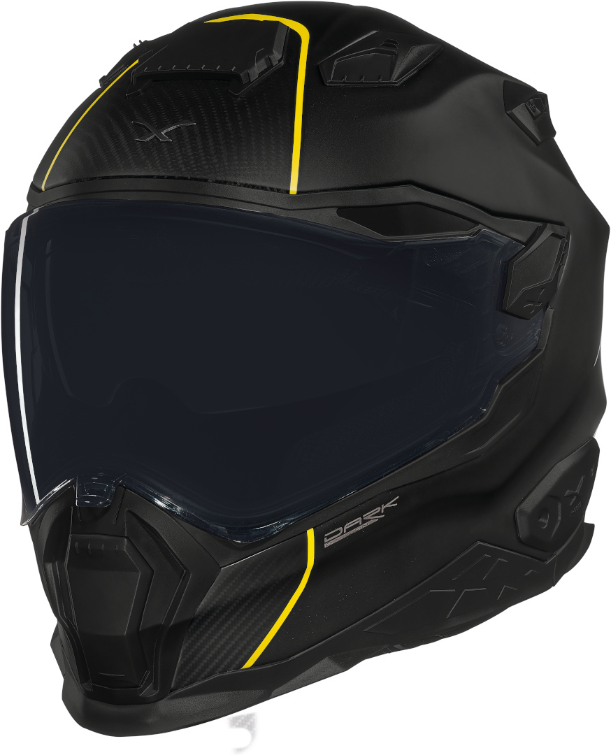 Nexx Sport X.Wst 2 Dark Division Casque Noir Jaune 3XL