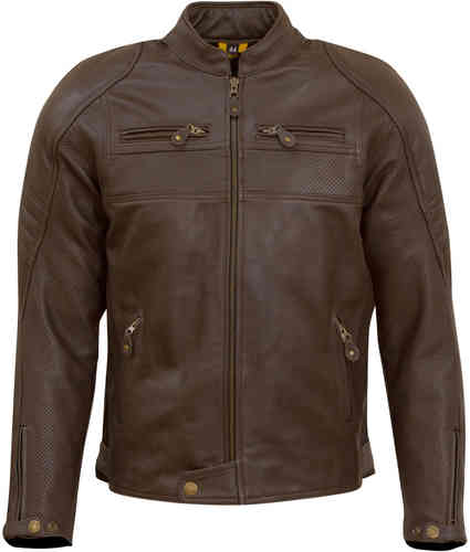 Merlin Odell Chaqueta de cuero de motocicleta Marrón XL
