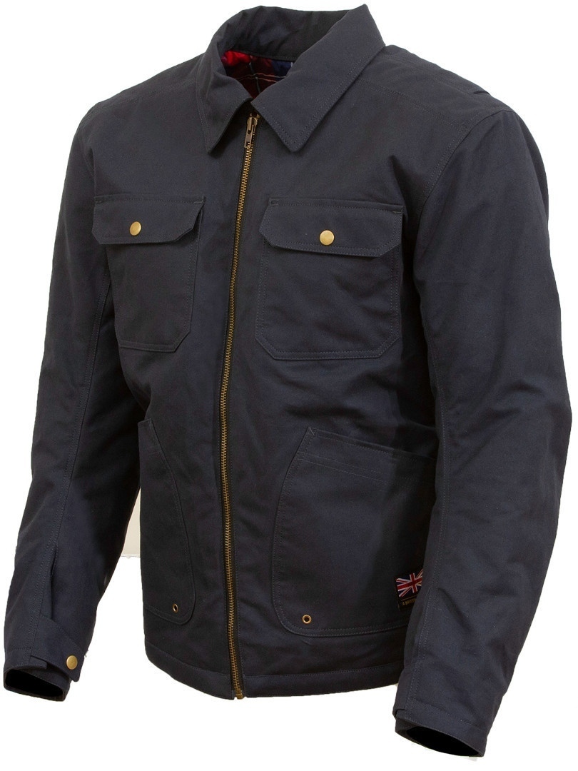 Image of Merlin Dawson Veste textile de moto Bleu 2XL