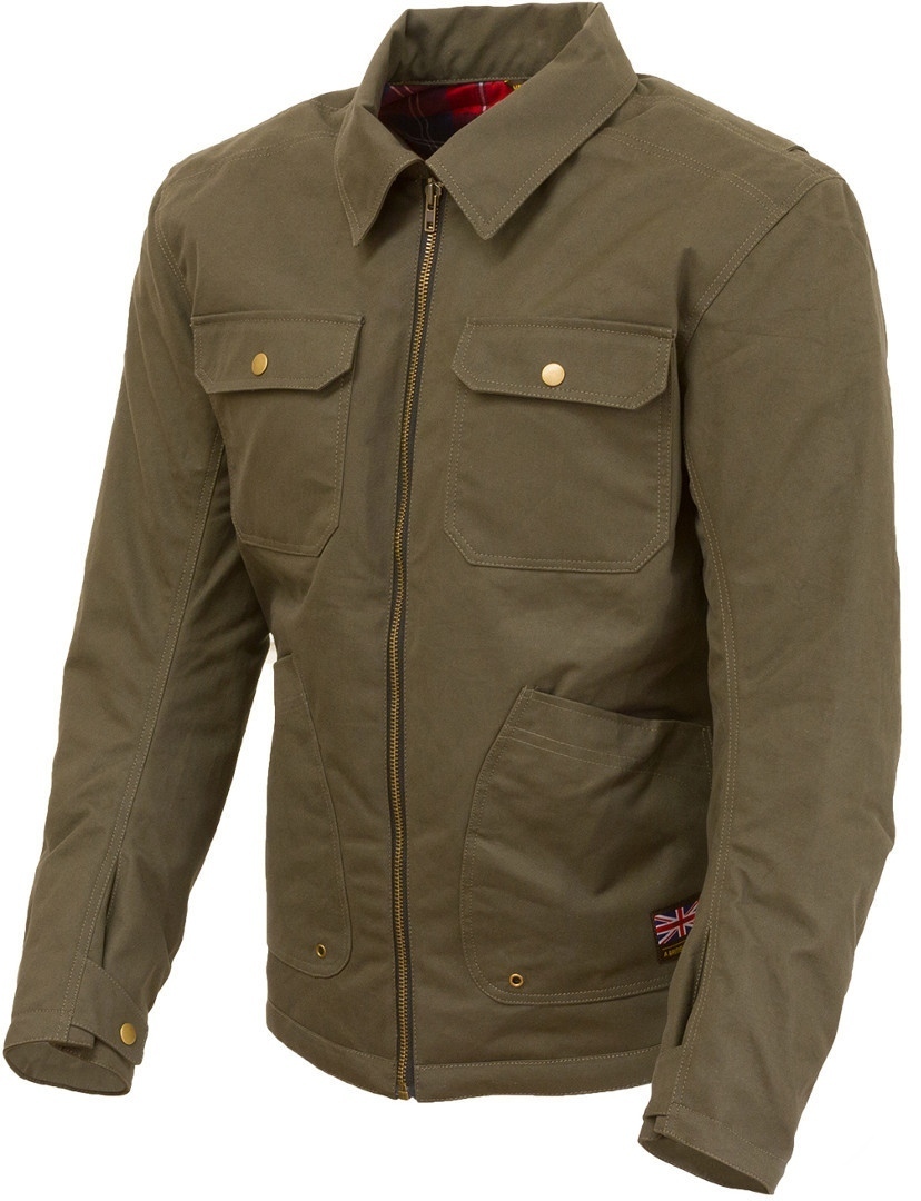 Image of Merlin Dawson Veste textile de moto Vert 2XL