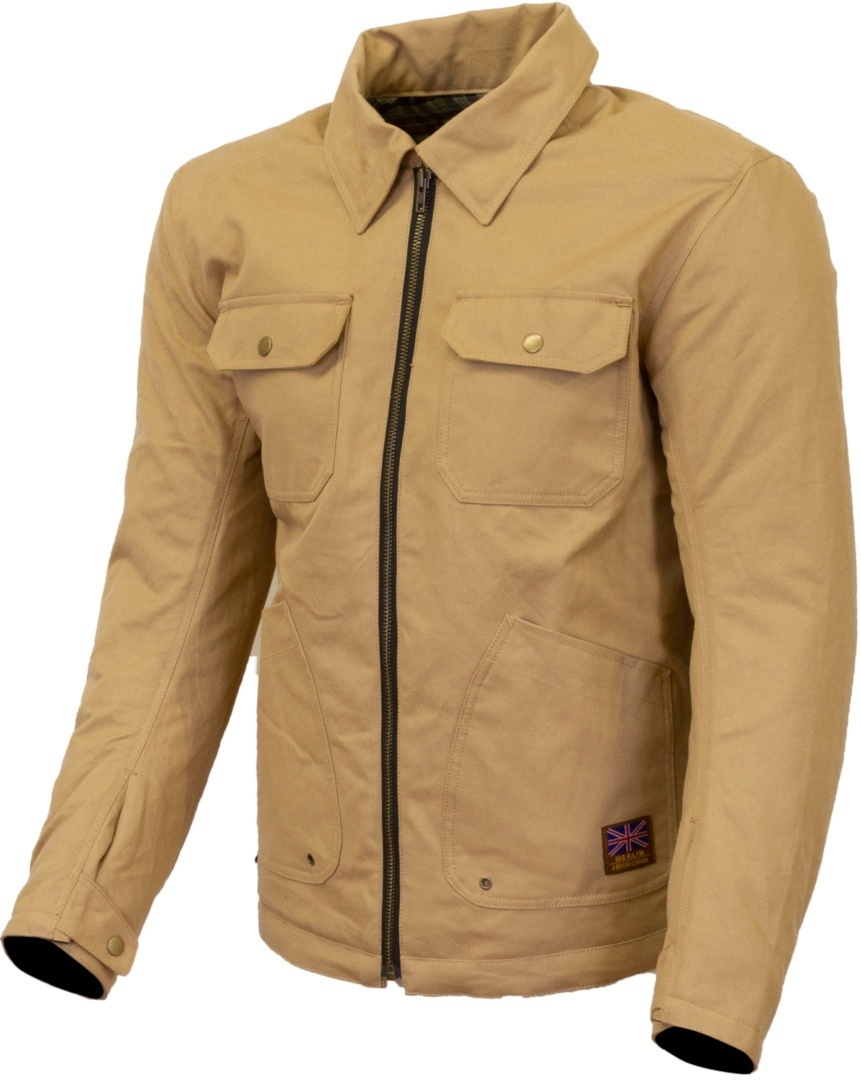 Image of Merlin Dawson Veste textile de moto Beige 2XL
