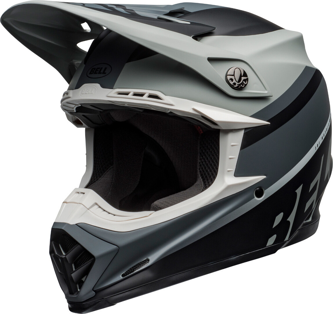 Bell Moto-9 Prophecy MIPS Casque Motocross Noir Gris S