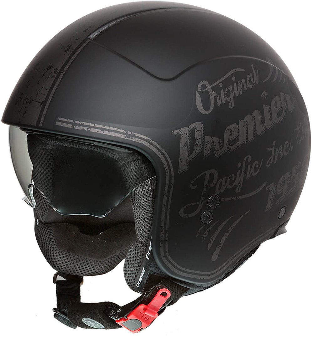 Premier Rocker OR 9 BM Casque Jet Noir XS