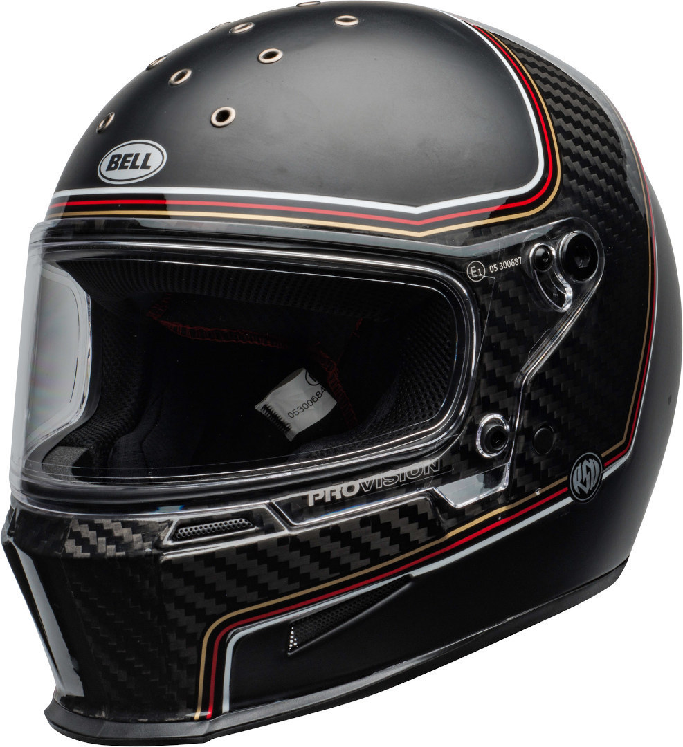 Bell Eliminator Carbon RSD The Charge Casque Noir Charbon XS