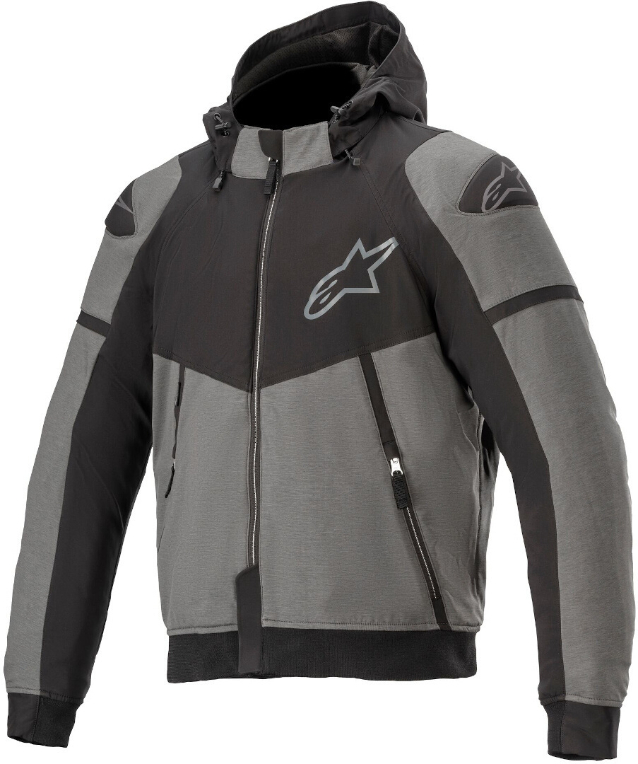 Alpinestars Sektor V2 Hoodie de moto Noir Gris S
