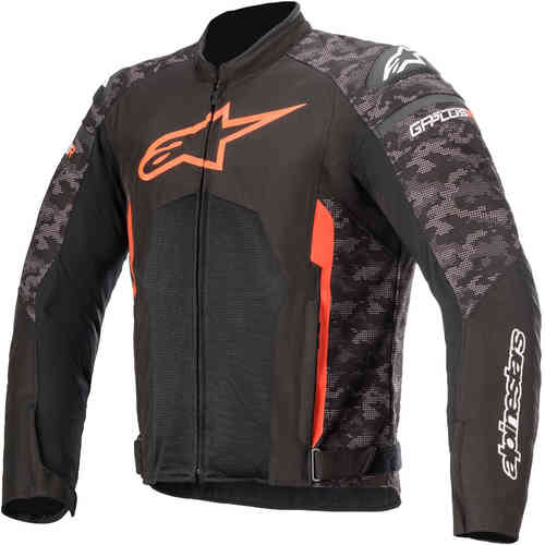 Alpinestars T-GP Plus V3 Air Chaqueta textil de motocicleta Negro Multicolor L