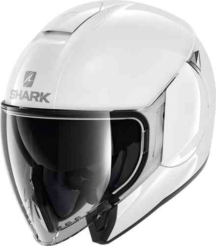 Shark CityCruiser Blank Jethelm Blanco S