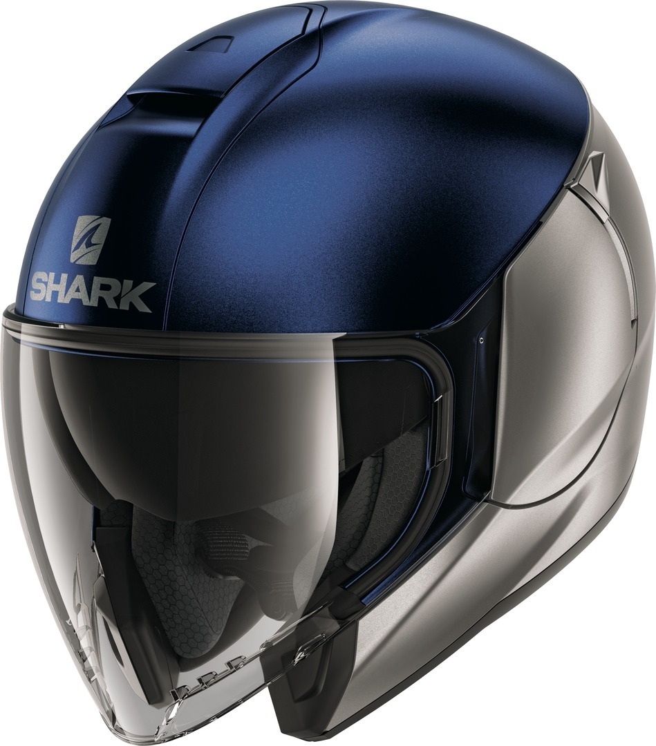 Image of Casque Shark CITYCRUISER DUAL BLANK MAT