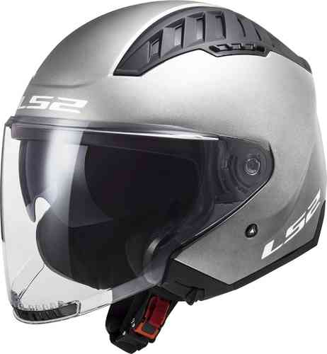 LS2 OF600 Copter Casco Jet Plata L