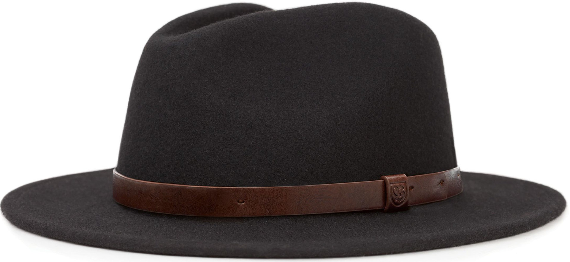 Image of Brixton Messer Fedora Chapeau Noir L