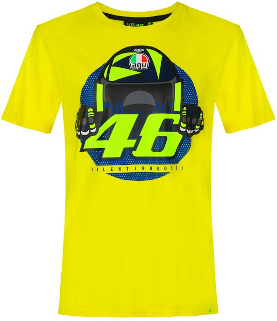 Image of VR46 Cupolino T-Shirt Jaune 2XL