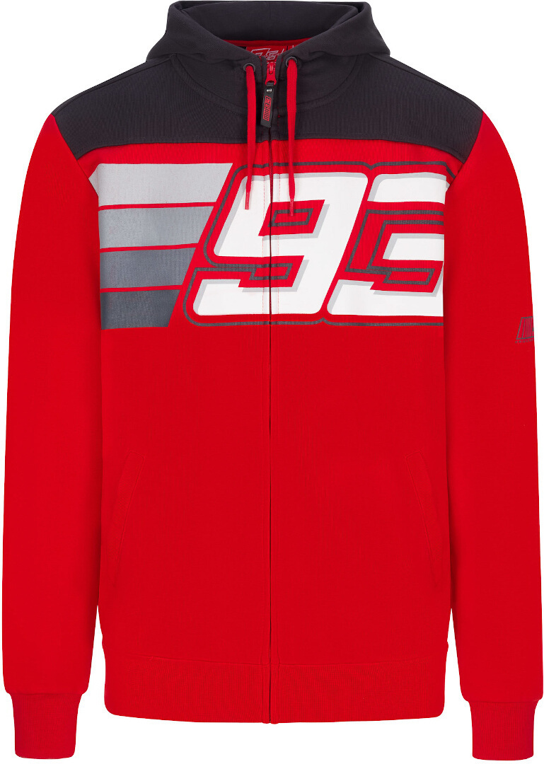 GP-Racing 93 Stripes Capuche Gris Rouge S