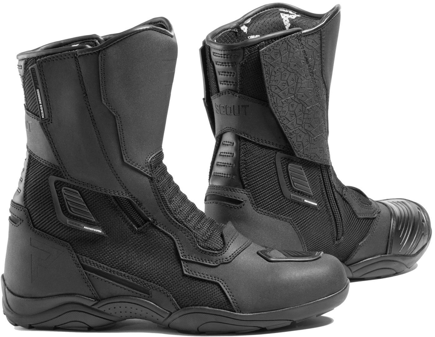 Rebelhorn Scout Air Bottes de moto Noir 36