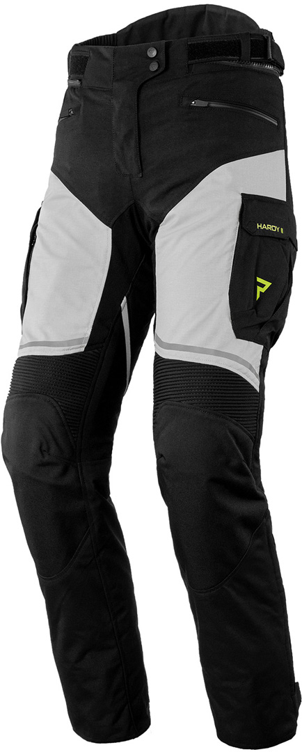 Rebelhorn Hardy II Pantalon textile de moto dames Noir Gris XS