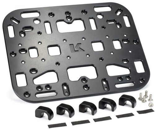 Kriega 16 - 20 mm Placa de sujeción del sistema operativo Negro