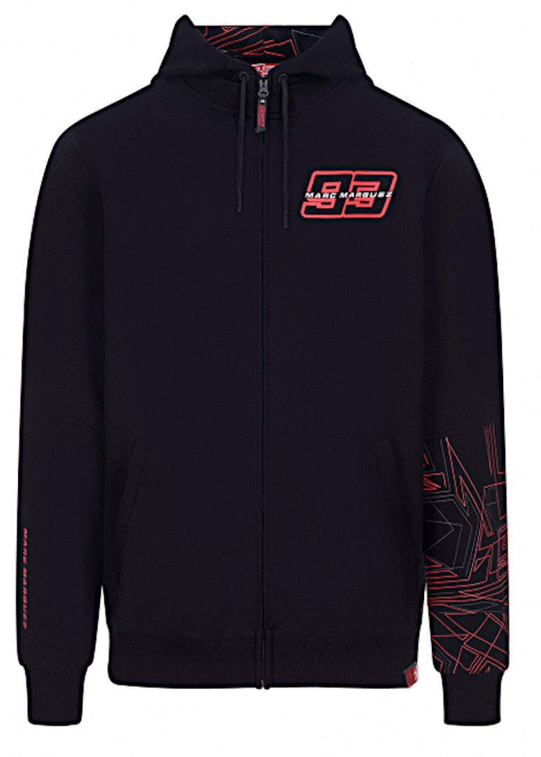 GP-Racing 93 Graphic Hoodie Capuche Noir S