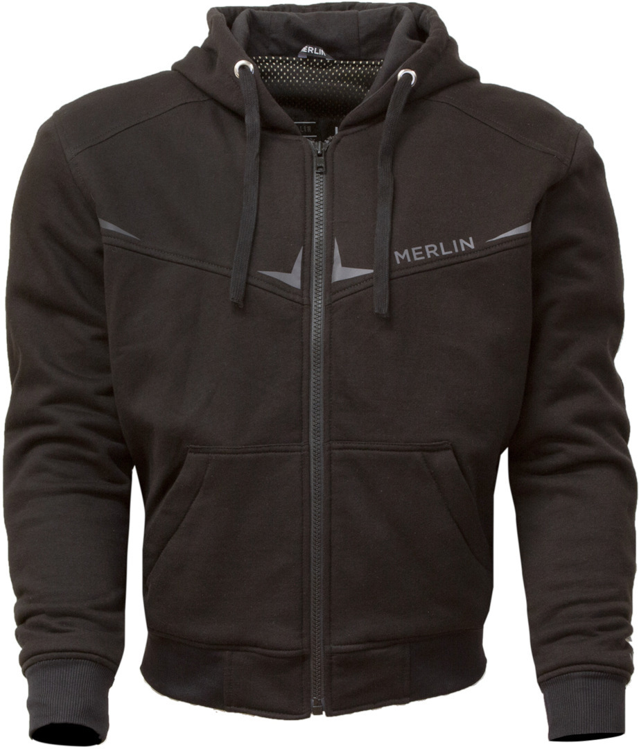 Merlin Easton Sweat à capuche de moto Noir S