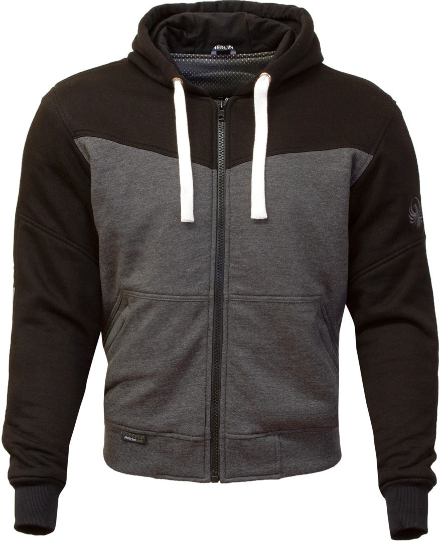 Merlin Hurley Chemise de moto Noir Gris S