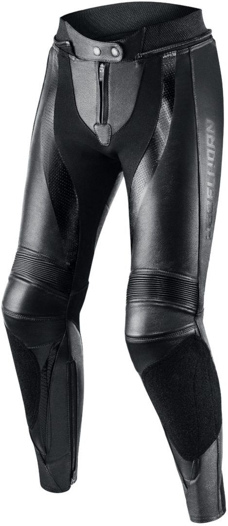 Rebelhorn Rebel Pantalon en cuir de moto dames Noir 32