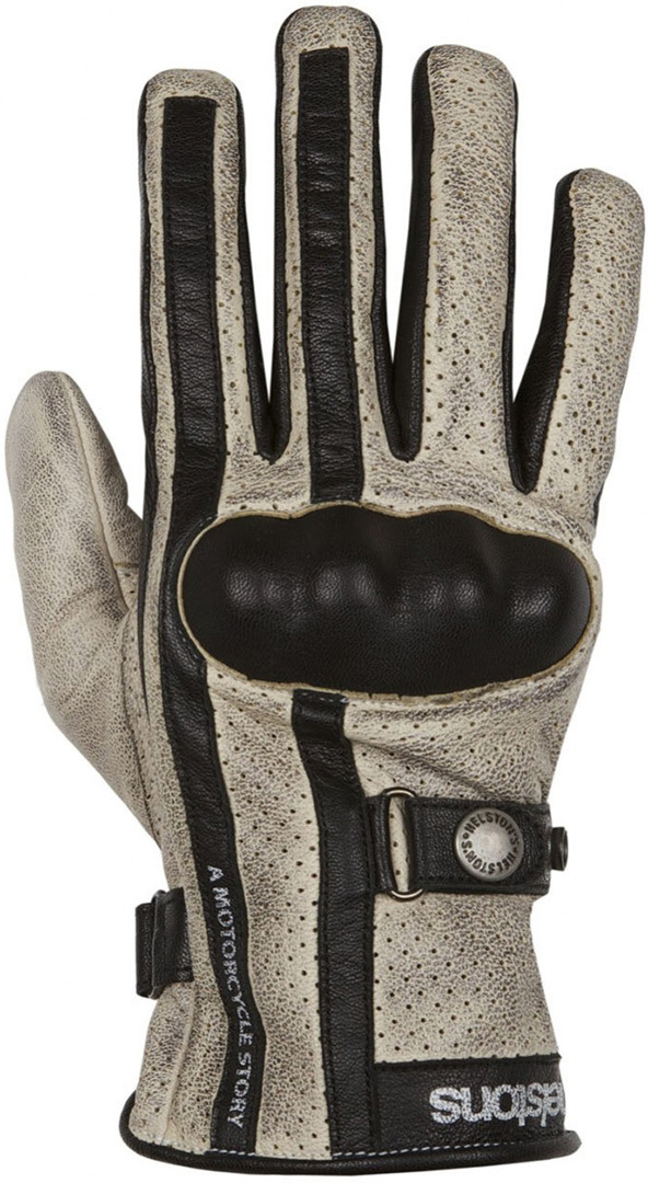 Helstons Eagle Gants de moto perforés Beige XL