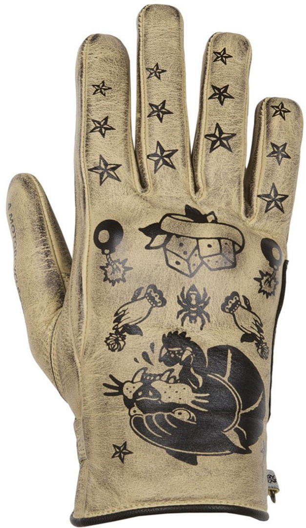 Helstons Panther Gants de moto dames Beige L